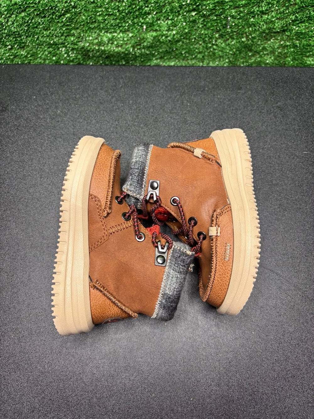 Hey Dude Kids' Bradley Classic Boot Cognac Toddler Size C7